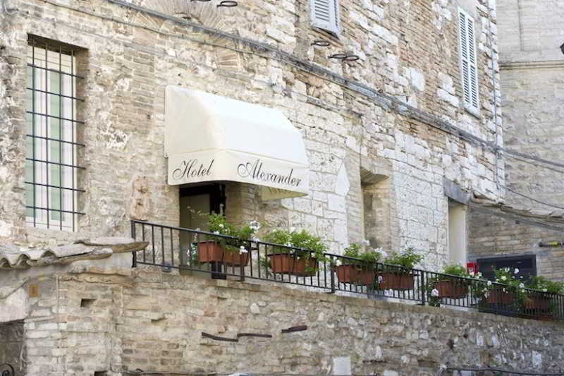 Hotel Alexander Assisi Exterior foto